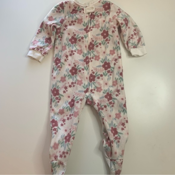 Gerber Pink and Cream Kids Footies Set - Picture 5 of 14